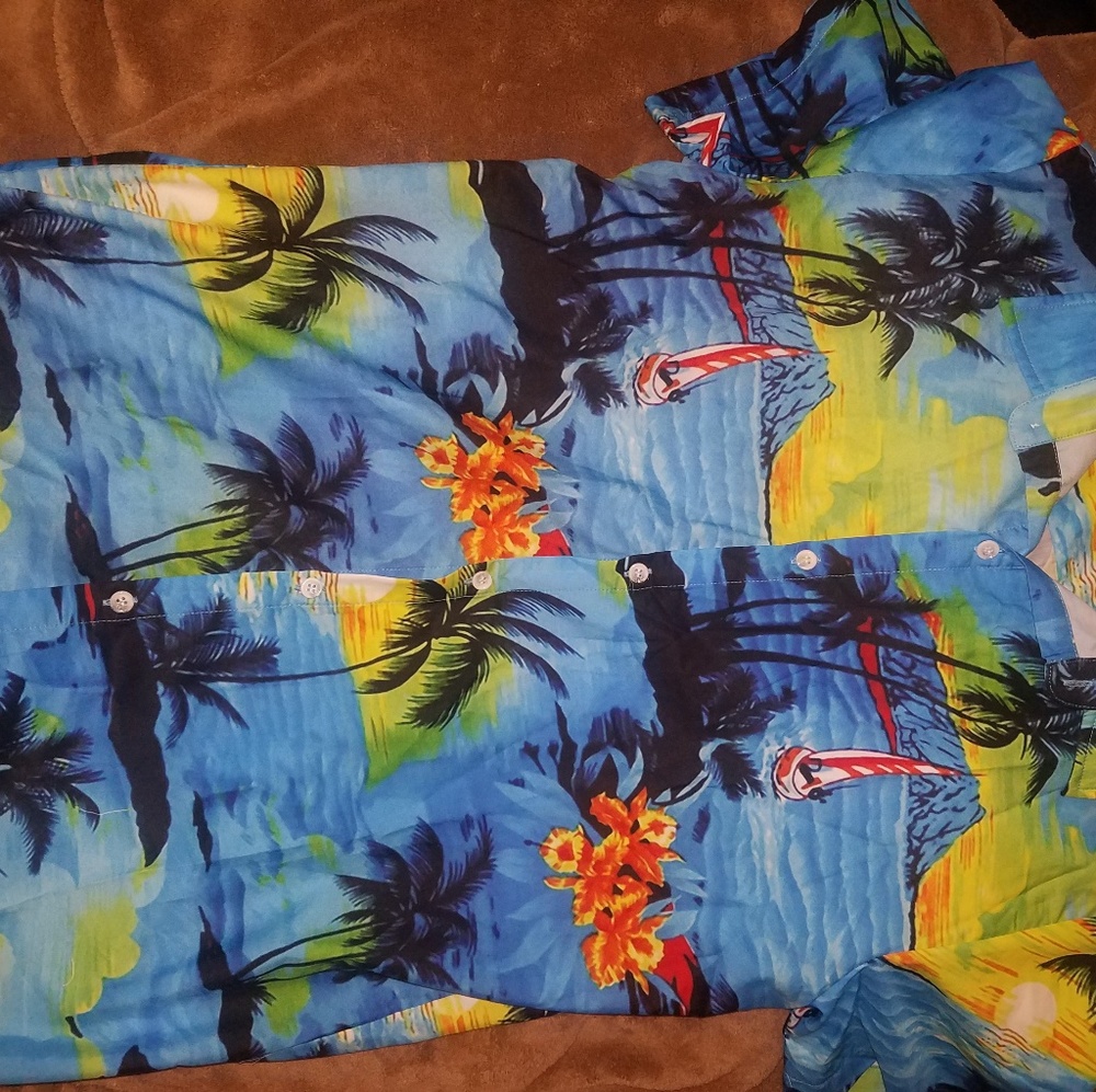 Hawaiian Button-up Shirt